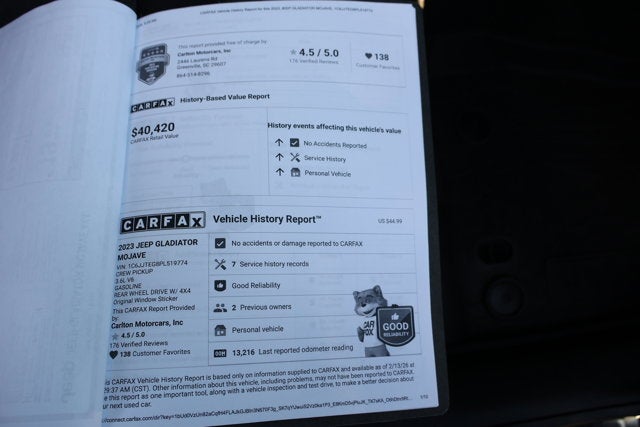 2023 Jeep Gladiator Mojave