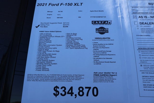 2021 Ford F-150 XLT