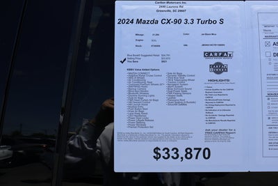 2024 Mazda Mazda CX-90 3.3 Turbo S