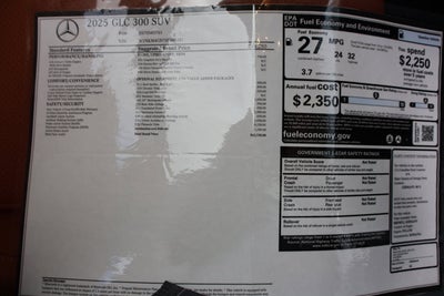 2025 Mercedes-Benz GLC GLC 300W