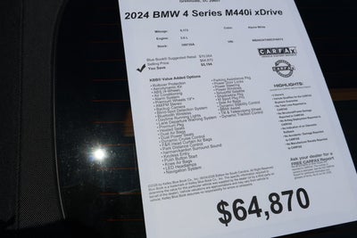 2024 BMW 4 Series M440i xDrive