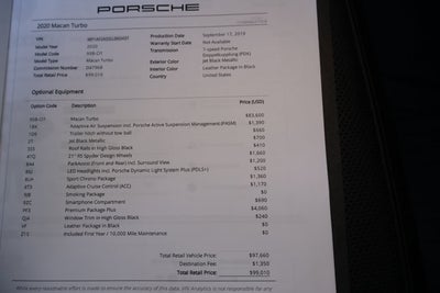 2020 Porsche Macan Turbo