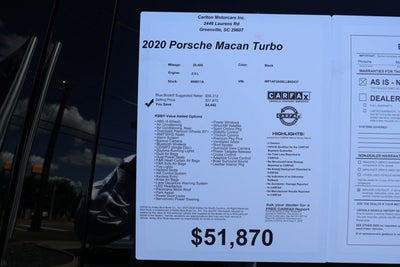2020 Porsche Macan Turbo