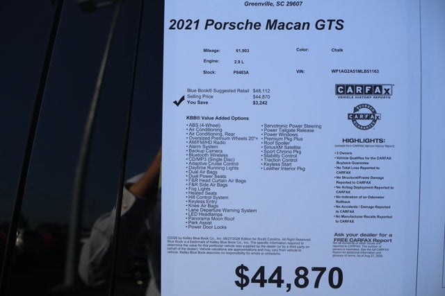 2021 Porsche Macan GTS
