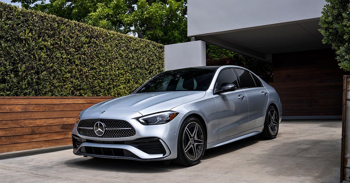 2026 Mercedes-Benz C-Class Parked on the Driveway