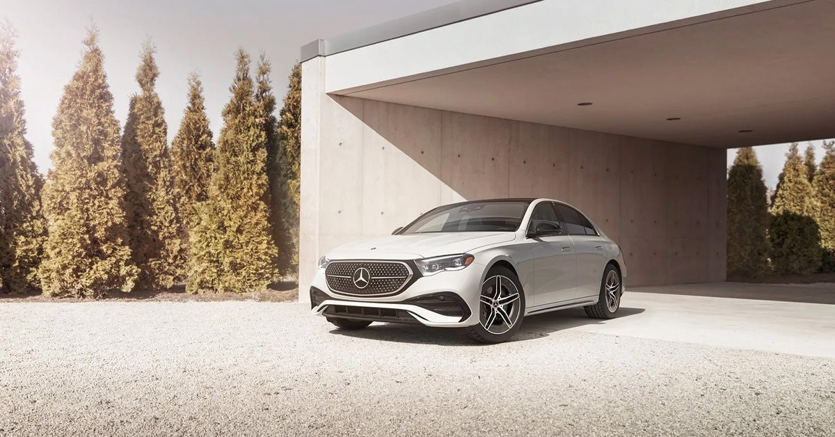 2026 Mercedes-Benz E-Class Parked on the driveway
